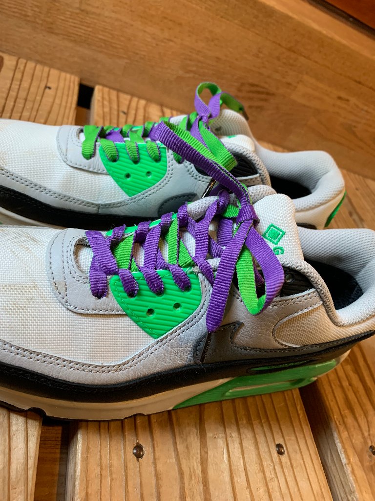 NIKEにリバーシブルを通したところ