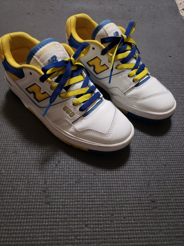 NewBalanceにリバーシブルを通したところ