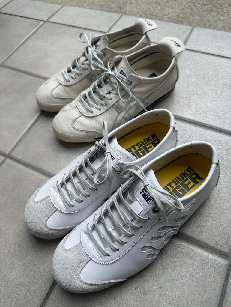 OnitsukaTigerに703Mを通したところ
